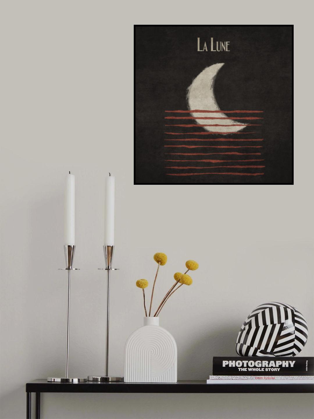 La Lune Poster och Canvastavla
