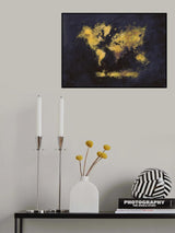 World map 22 Poster och Canvastavla