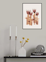 Crown Flower Garden Poster och Canvastavla