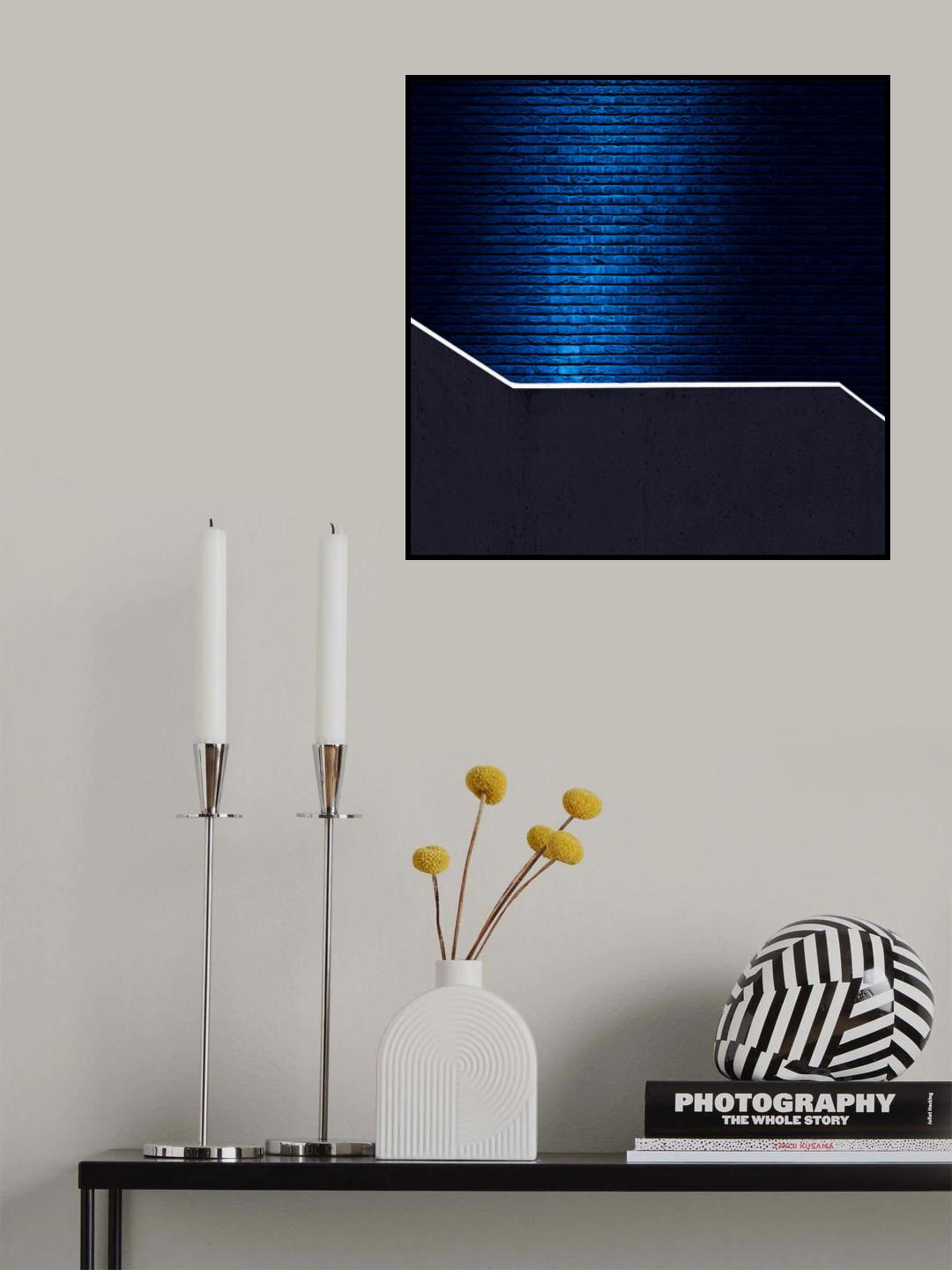 Concrete Line Poster och Canvastavla