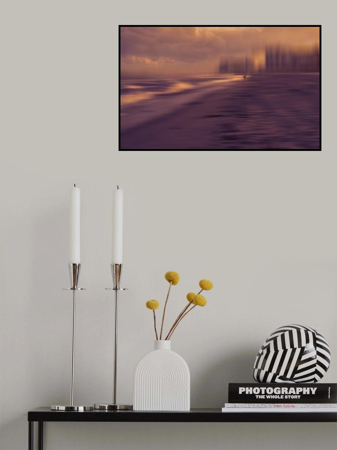 Late-night thoughts Poster och Canvastavla