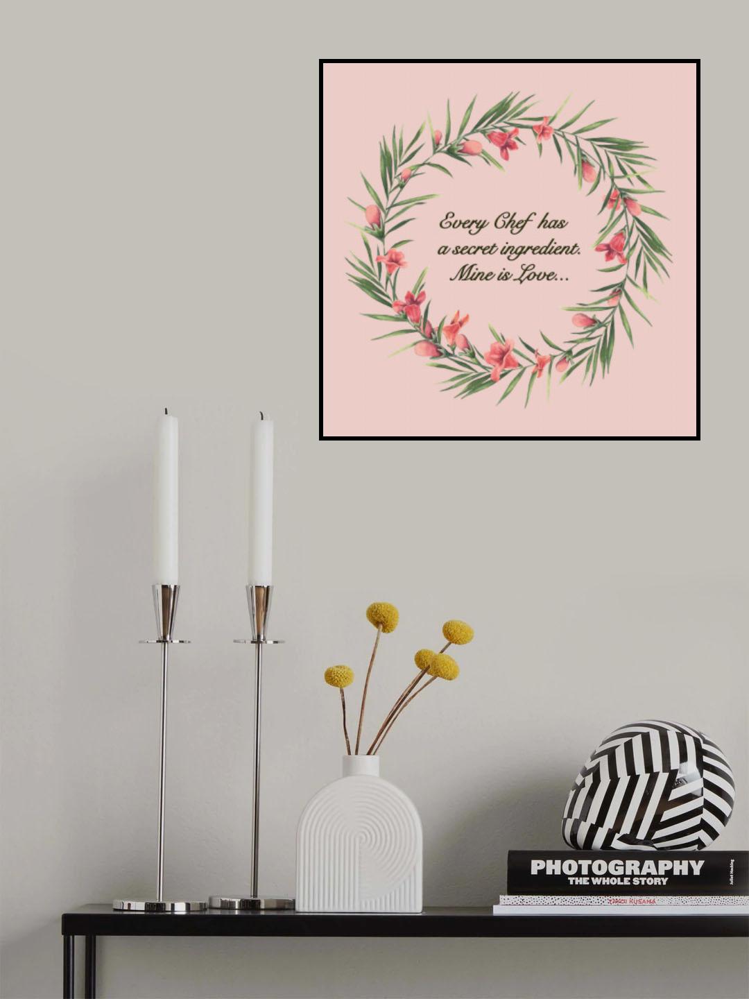Quote Art for Kitchen 7 Poster och Canvastavla