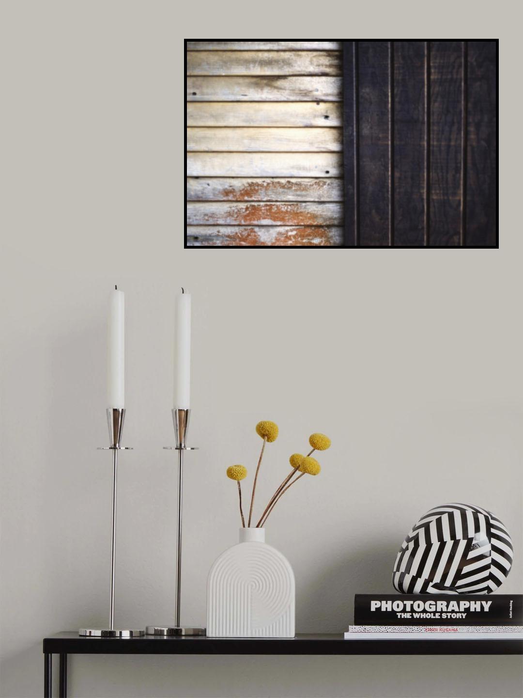 Wooden Poster och Canvastavla