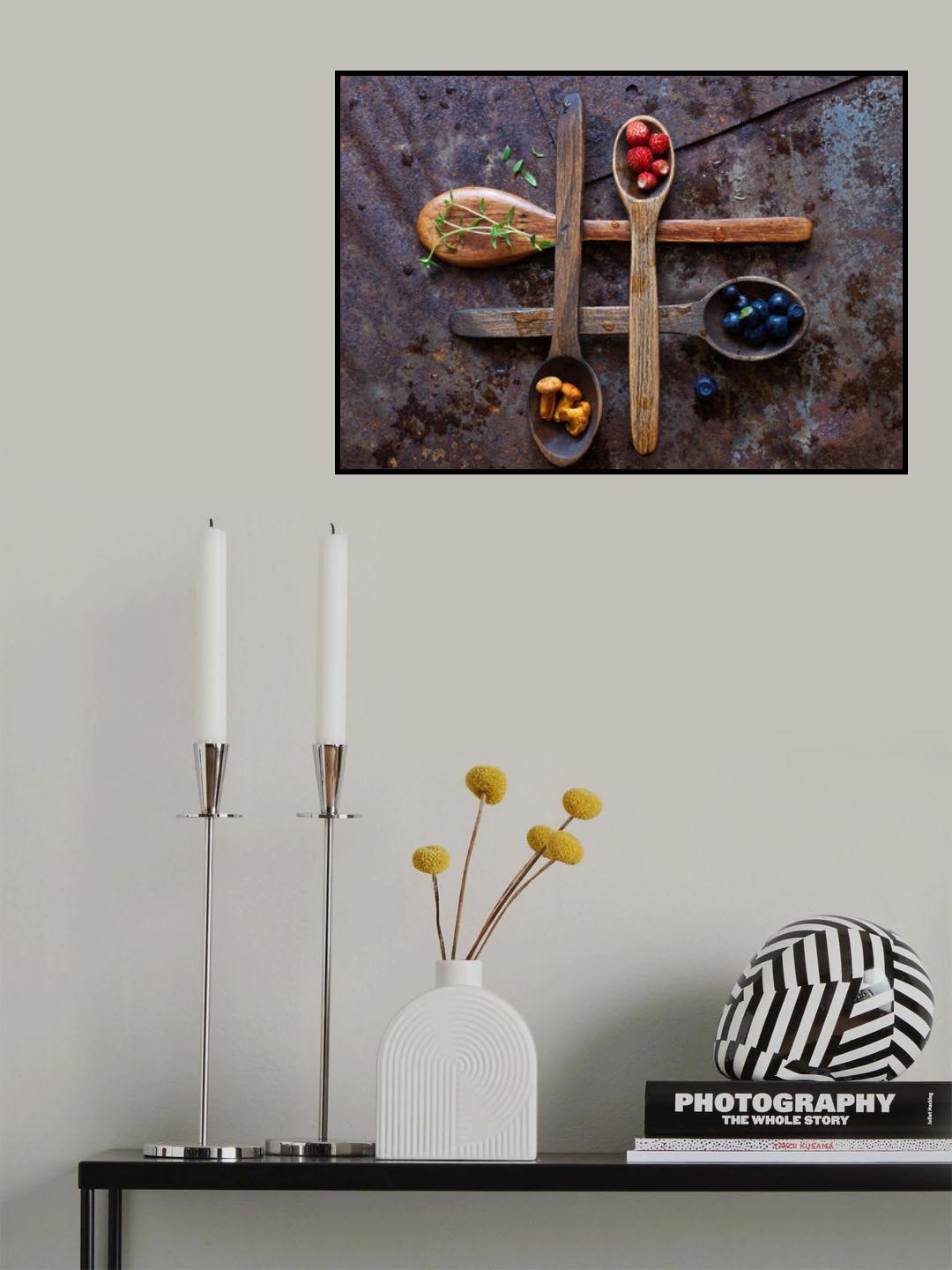 Forest Still Life Poster och Canvastavla
