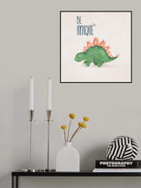 Dino Yaprak Sirtli Tatalos Poster och Canvastavla