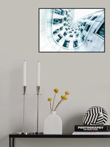 Curved windows Poster och Canvastavla