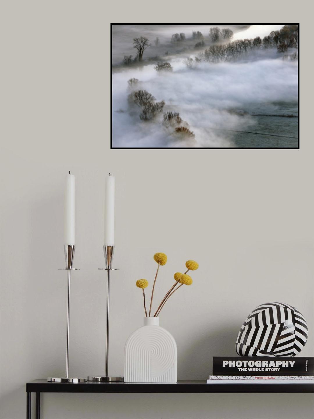 cold morning Poster och Canvastavla