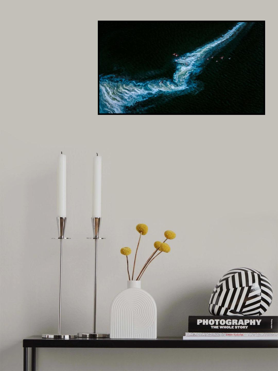 Dances with waves Poster och Canvastavla