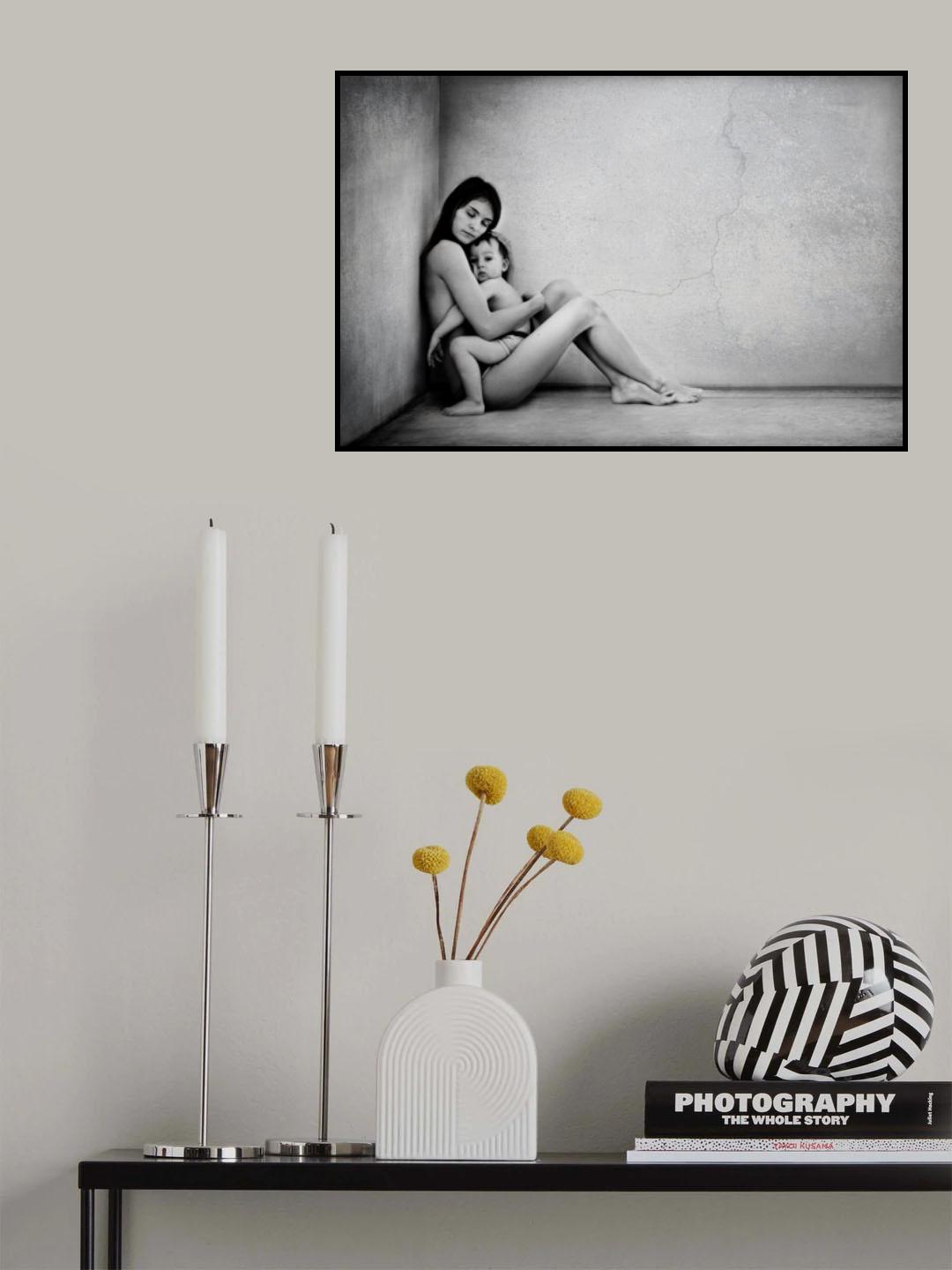 Mothers protection Poster och Canvastavla