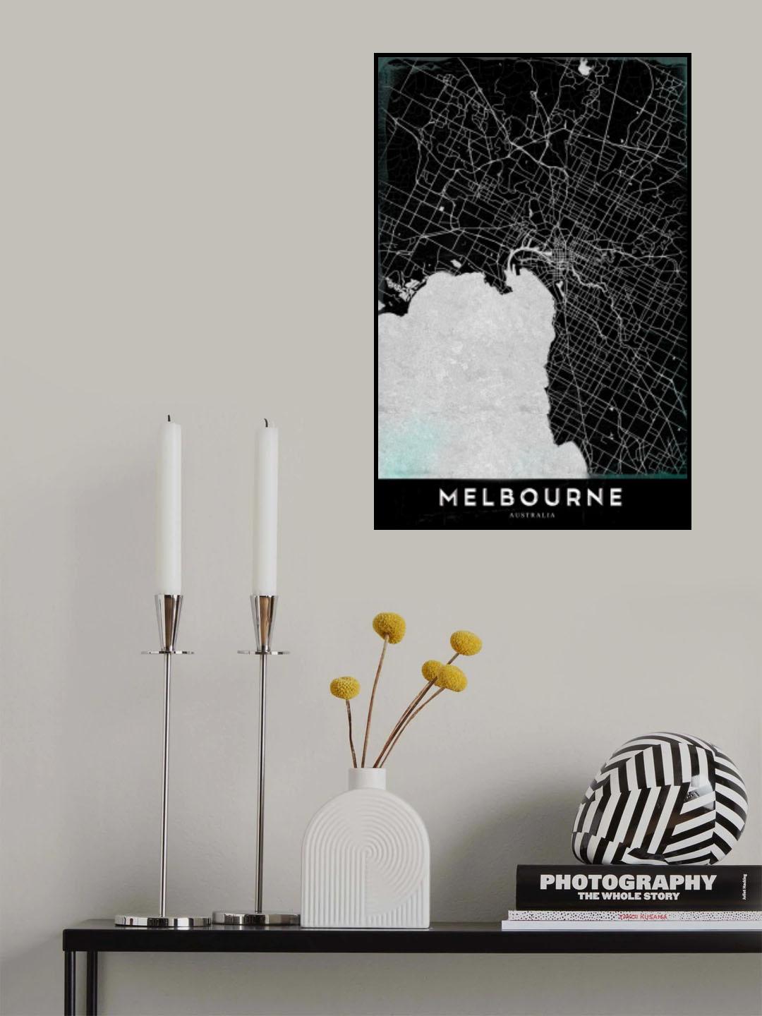 MELBOURNE Poster och Canvastavla