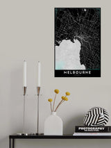 MELBOURNE Poster och Canvastavla