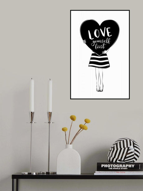 Love Yourself Poster och Canvastavla