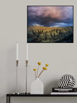 Storm over the Badlands Poster och Canvastavla