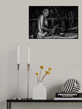 Coconut carpet makers Poster och Canvastavla