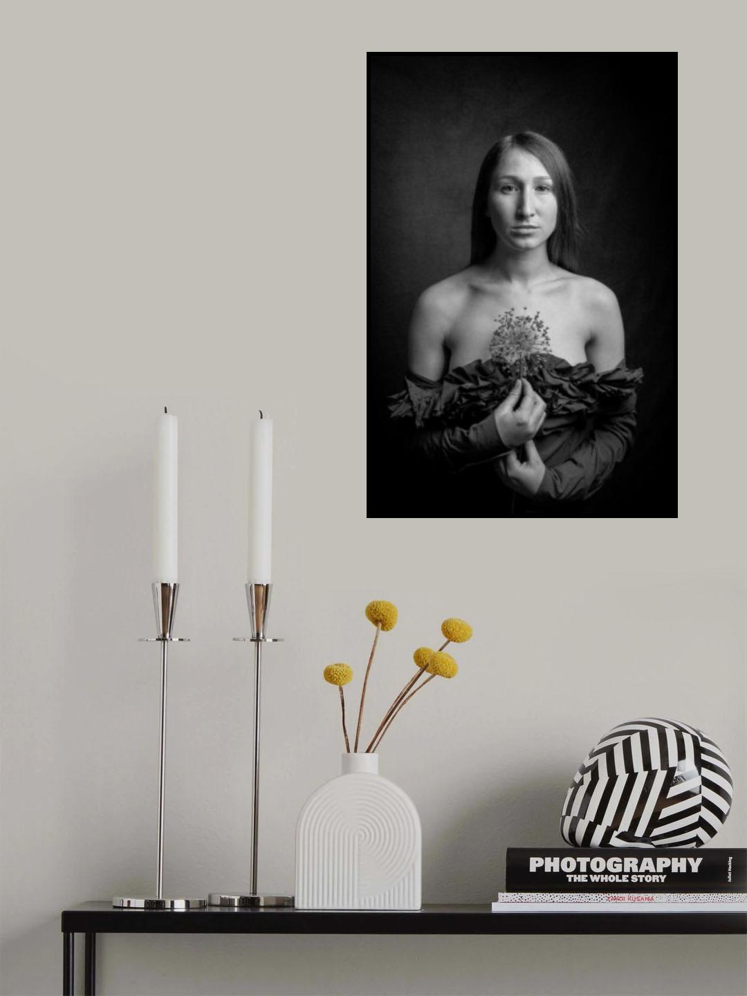 perfection is boring, humanity is beautiful Poster och Canvastavla