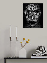 Face Abstract Poster och Canvastavla