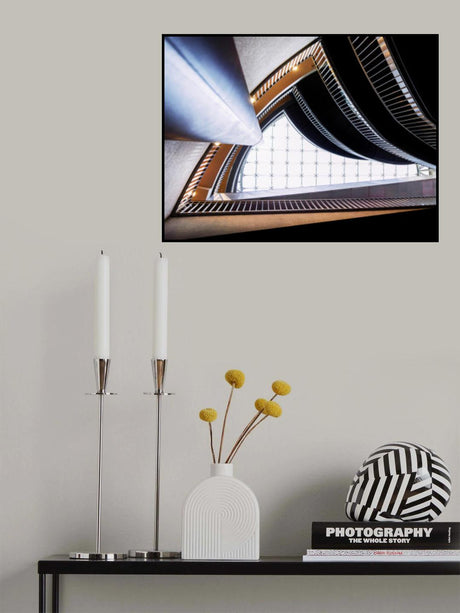 the game with the architecture Poster och Canvastavla