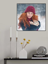 snow Poster och Canvastavla