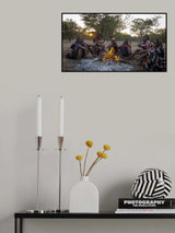 Mutwa girls, southern Angola Poster och Canvastavla