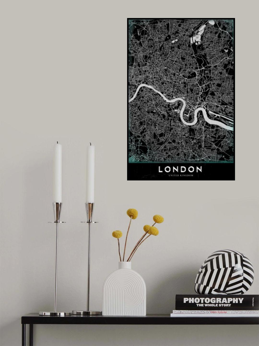 LONDON Poster och Canvastavla