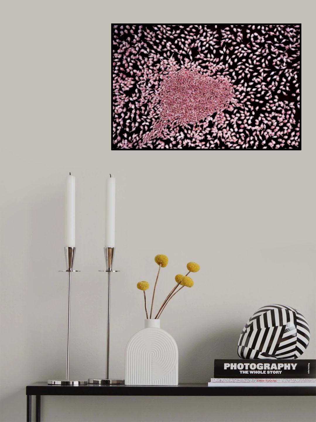 Flamingo's Hearth Poster och Canvastavla