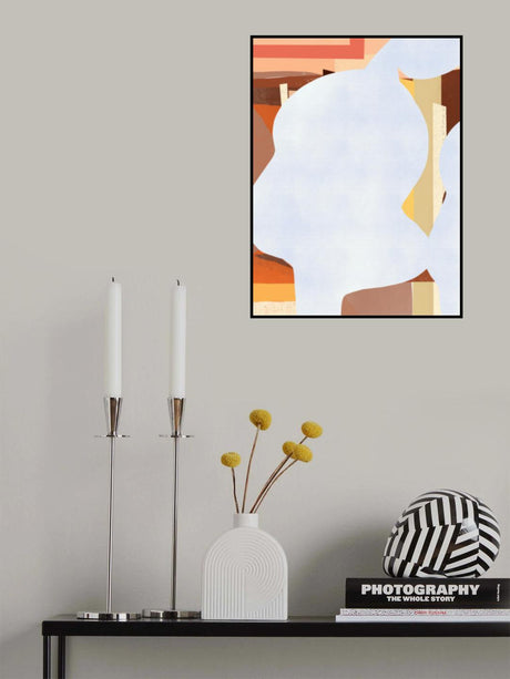 Cut out abstract 02 Poster och Canvastavla