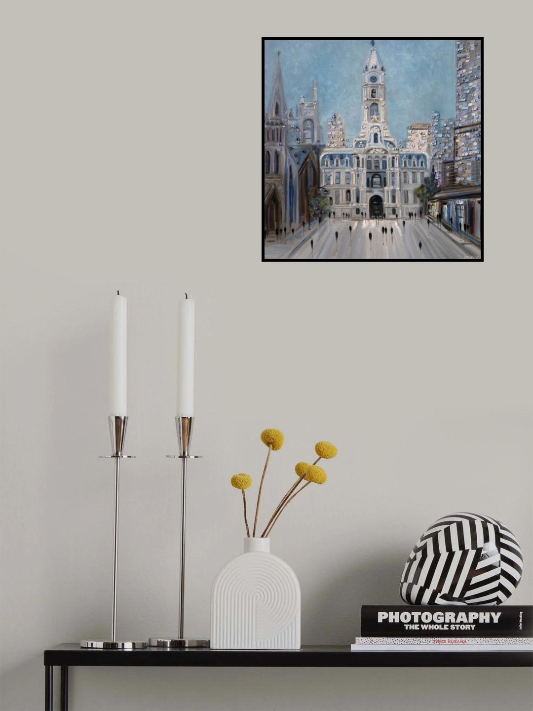 City Hall Philly Poster och Canvastavla