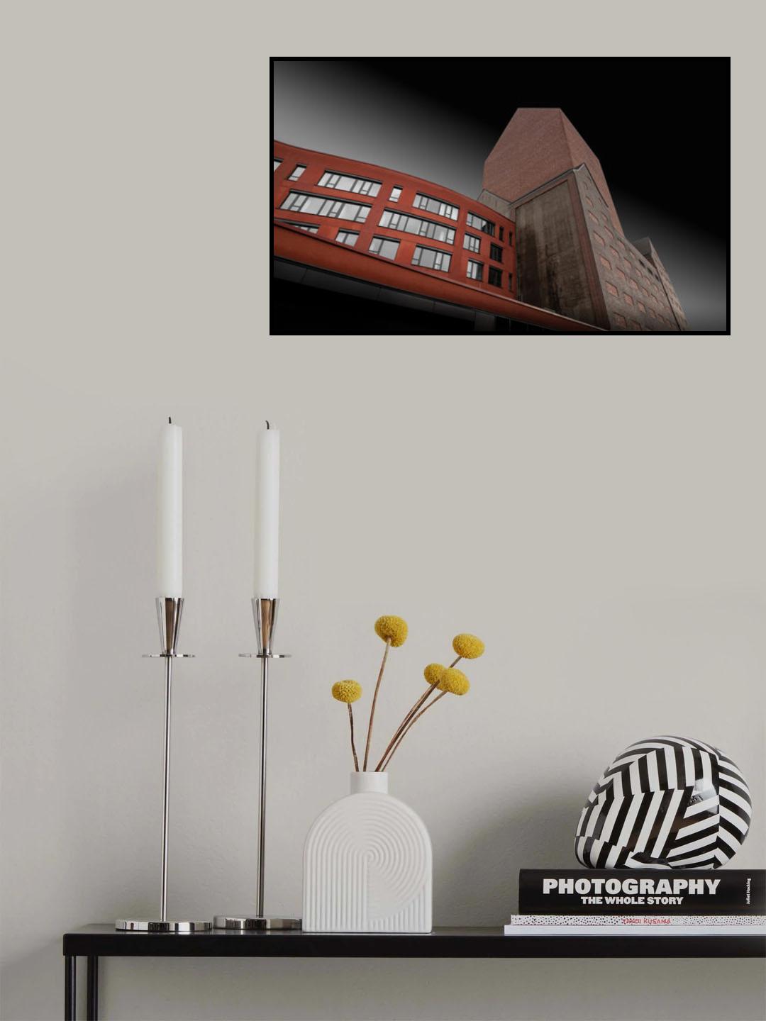 red Poster och Canvastavla