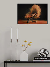 Powder Dance Poster och Canvastavla