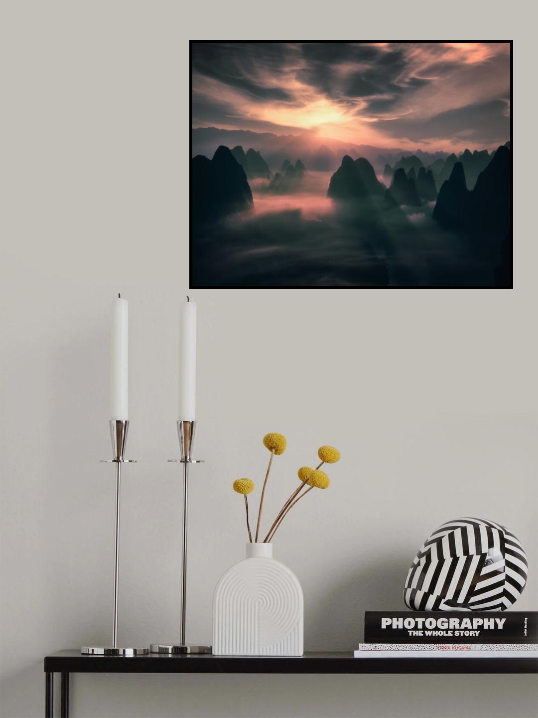 Ethereal sunrise Poster och Canvastavla