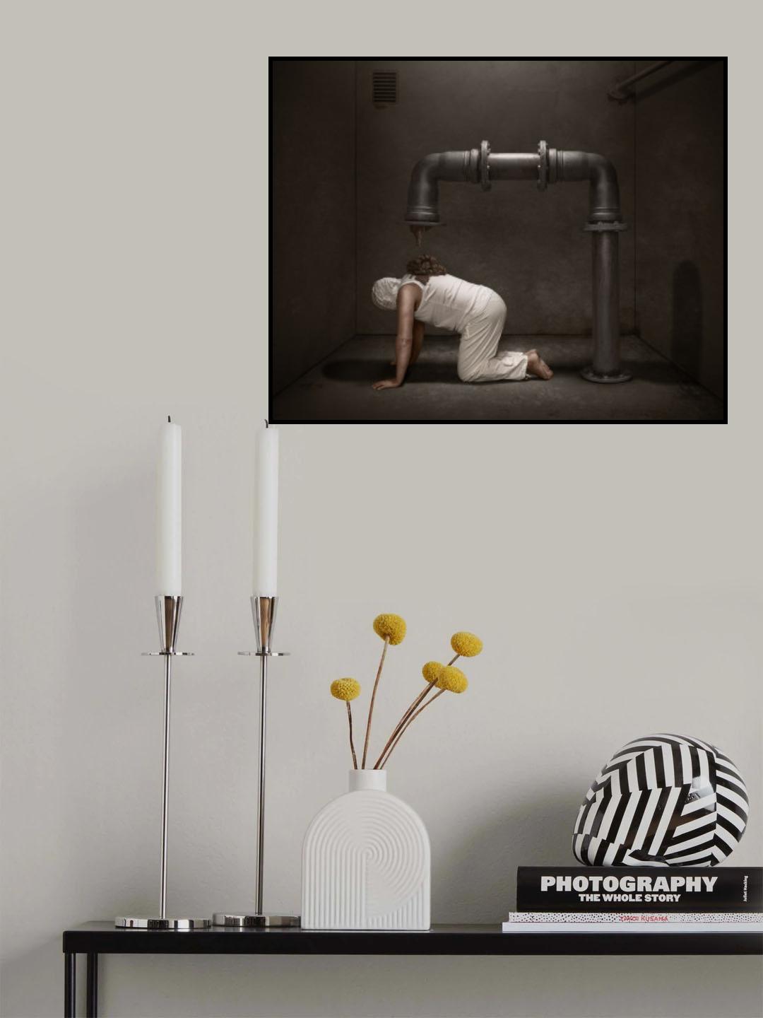 Pour shit down your neck Poster och Canvastavla