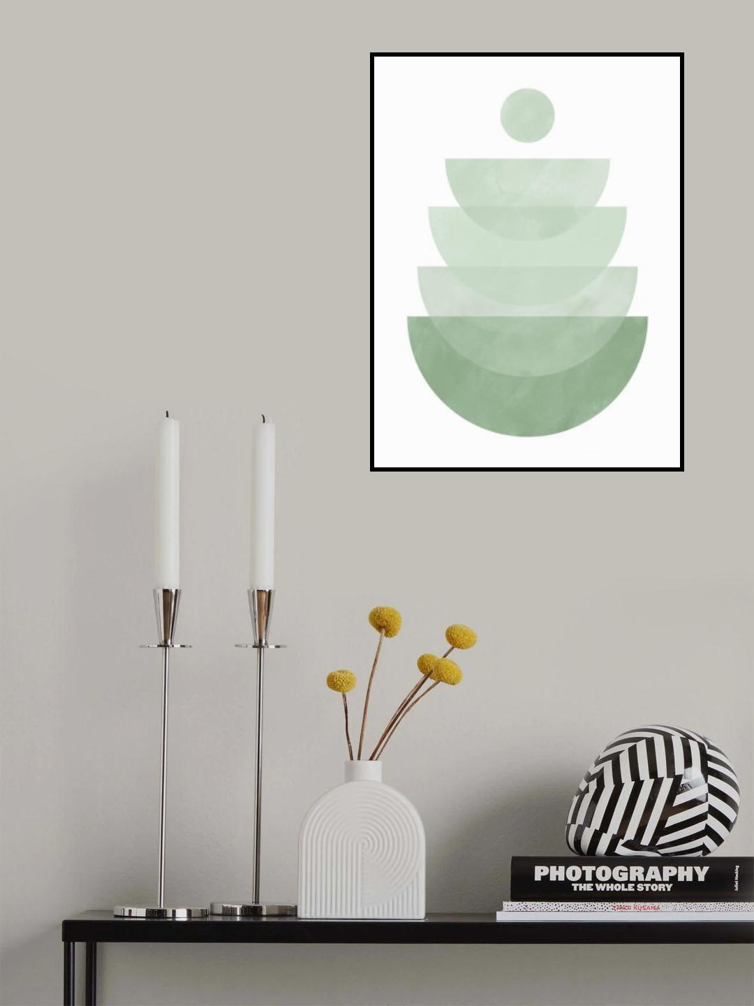 3x4 Aspectratiogreen9 Poster och Canvastavla