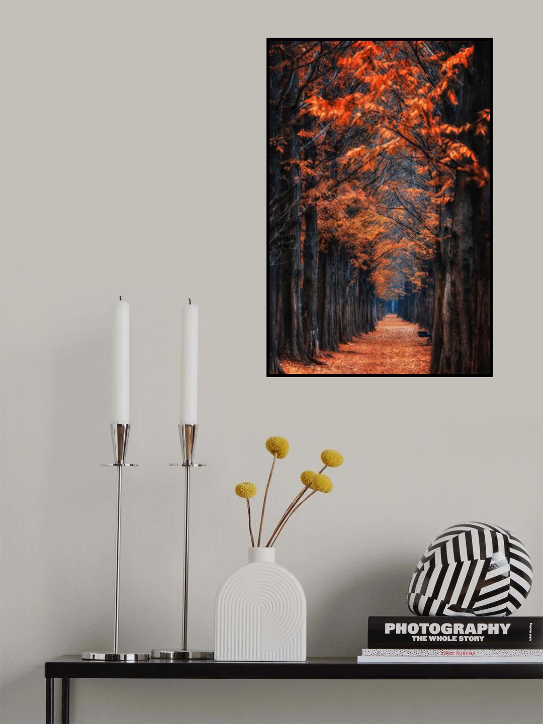 way to winter Poster och Canvastavla
