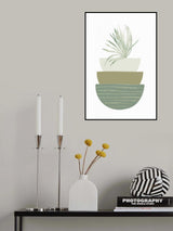 Boho Green Bowls-2 Poster och Canvastavla