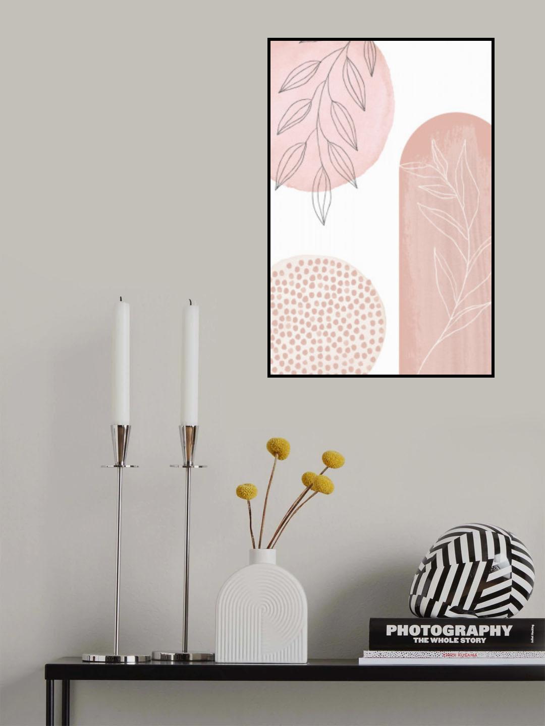 Love Pink-1 Poster och Canvastavla
