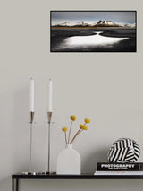 Iceland First Snow Poster och Canvastavla