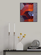 The Red Stairs Poster och Canvastavla