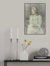 Young girl dreaming Poster och Canvastavla