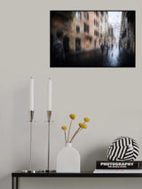 Walk with little dog Poster och Canvastavla