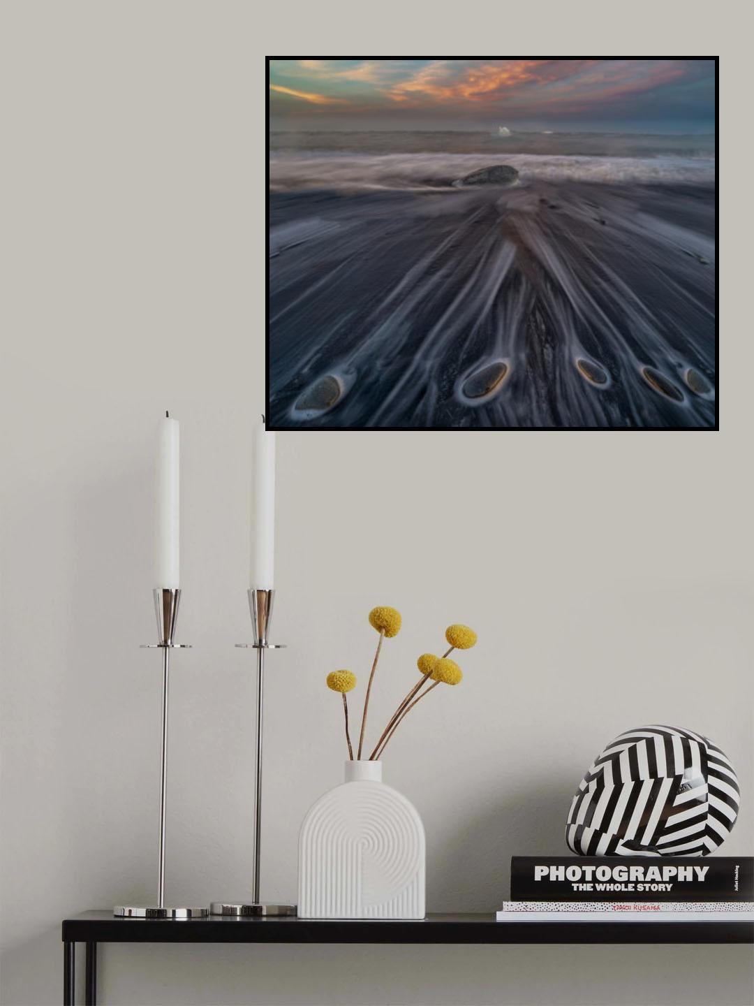 Silky waves Poster och Canvastavla