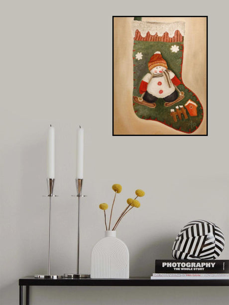 Christmas Stocking Poster och Canvastavla