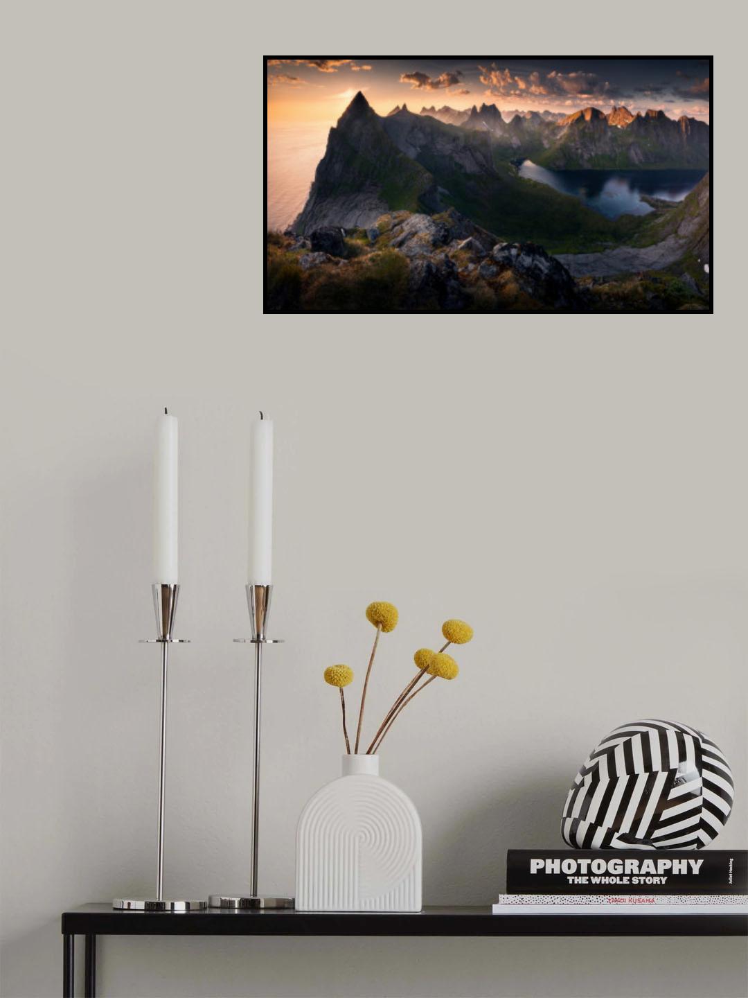 Helvetestinden Poster och Canvastavla