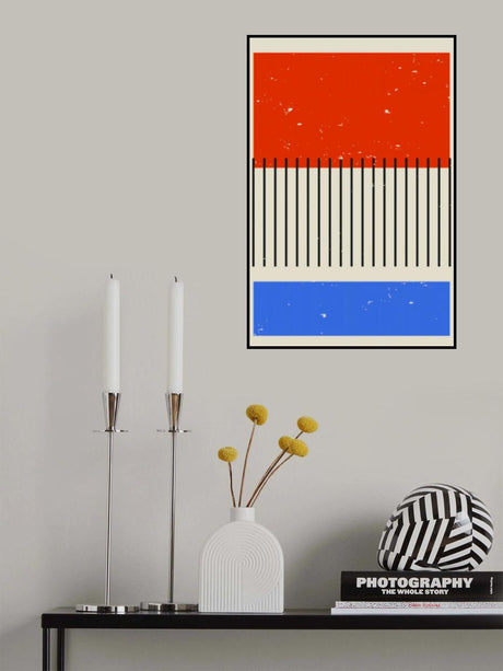 Vibrant Minimal Series #3 Poster och Canvastavla