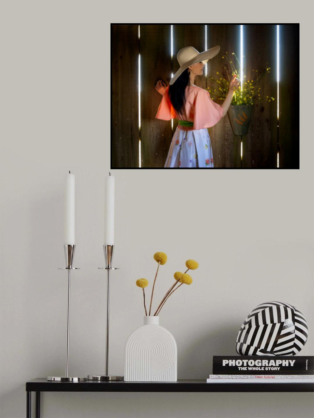 Fence's Light Poster och Canvastavla