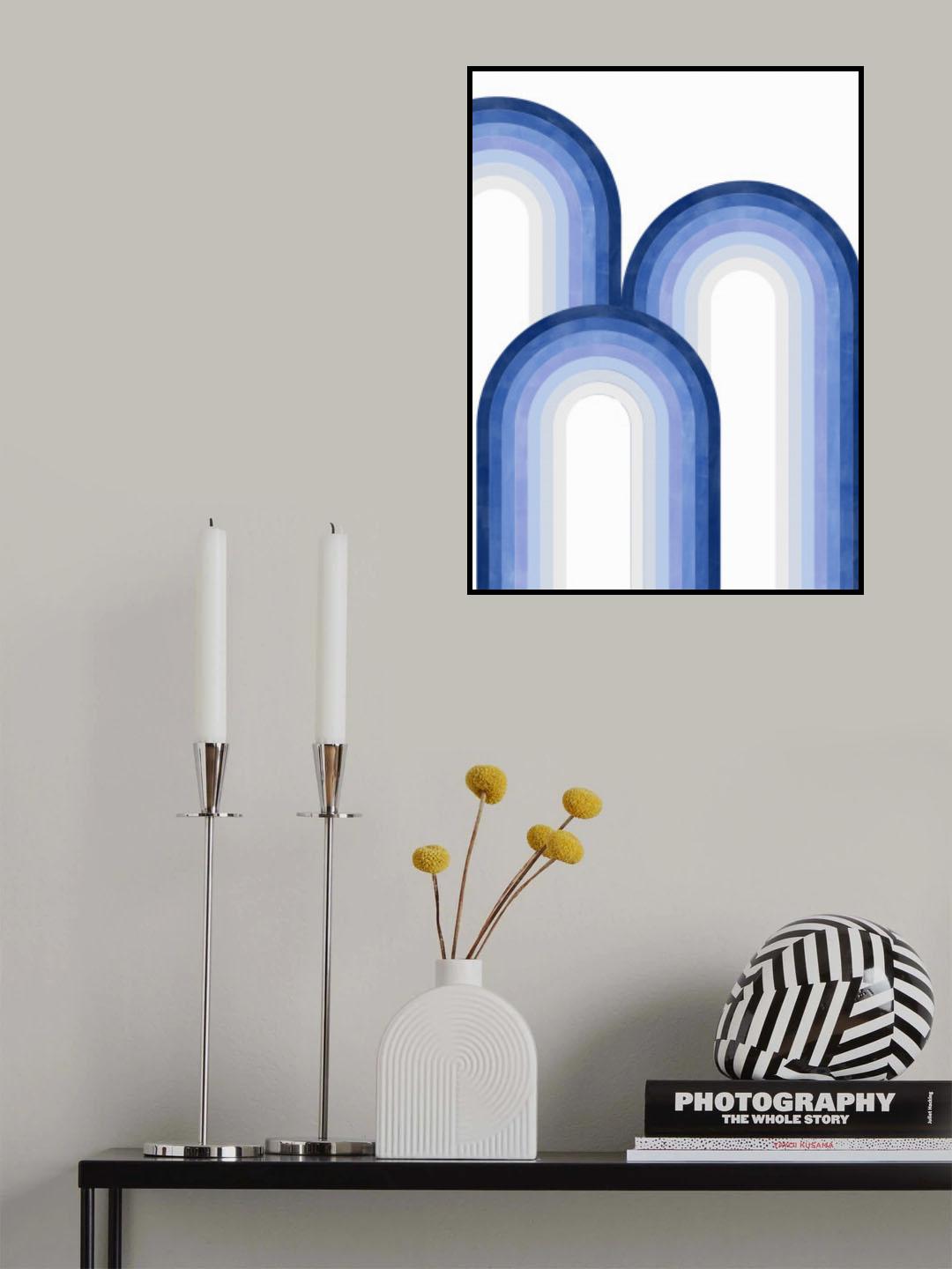 3x4 Aspectratio  Indigo58 Poster och Canvastavla