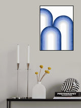 3x4 Aspectratio  Indigo58 Poster och Canvastavla