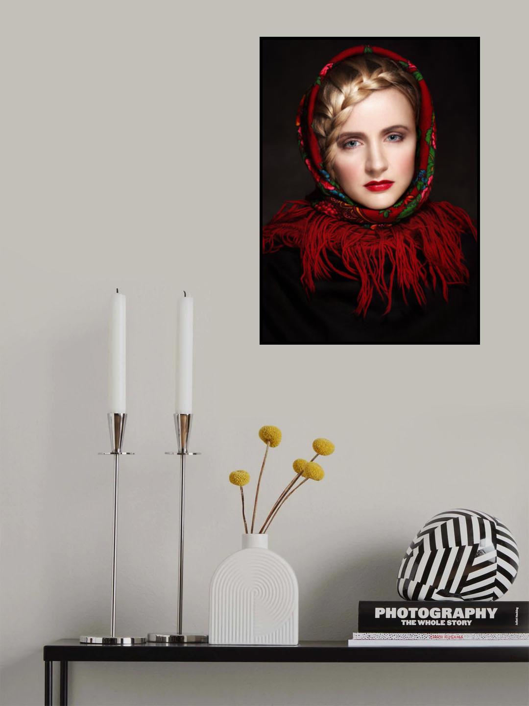 Irina's portrait Poster och Canvastavla