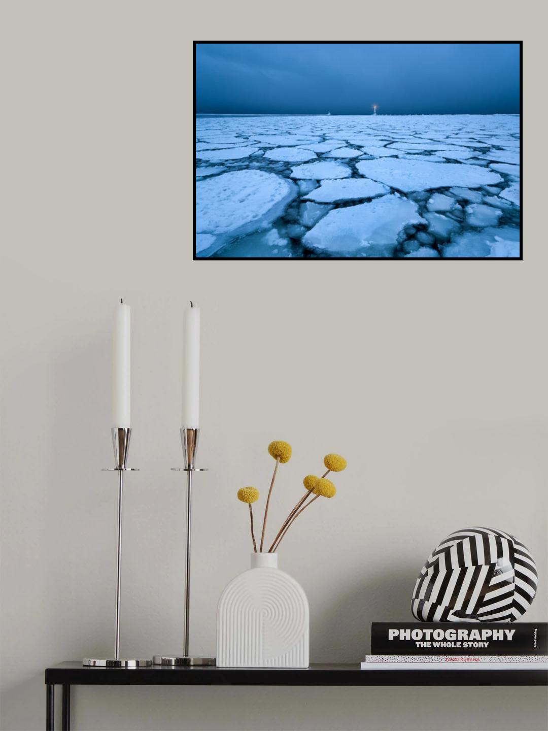 Blue Harbor Poster och Canvastavla
