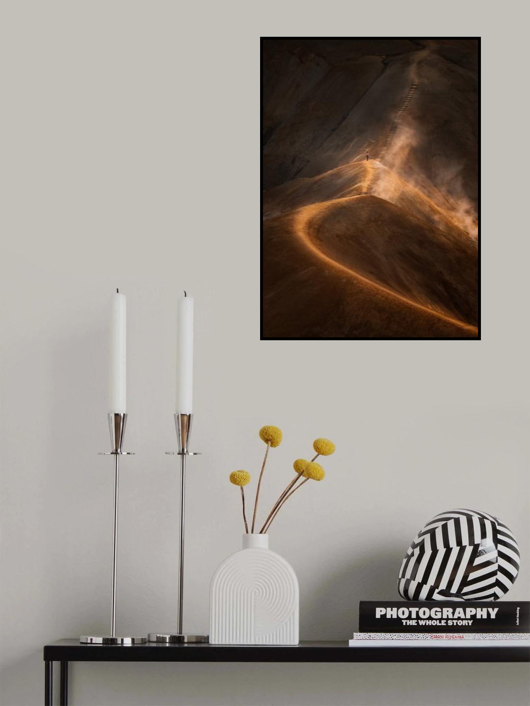 Mountain Tail Poster och Canvastavla