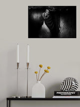 The Masai - BW Poster och Canvastavla